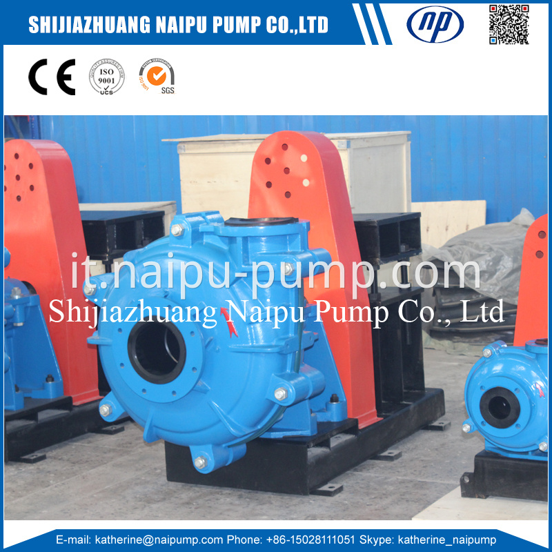 Horizontal slurry pumps